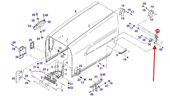 Slika Hood mount 411501020440