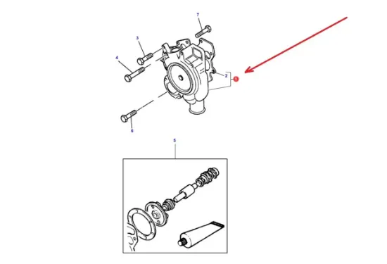 Slika Water pump 4225392M91
