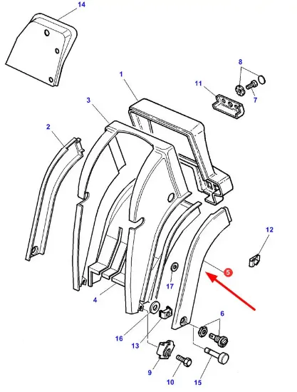 Slika Plastic cover 4272595M92