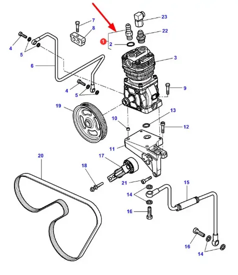 Slika Compressor connector 4285689M1