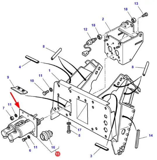 Slika Brake pump 4286326M1