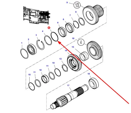 Slika Spacer 0,3mm 4300001M1