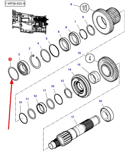 Slika Spacer 0,30mm 4300008M1