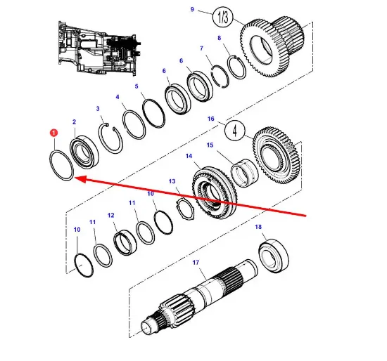 Slika Spacer 0,45mm 4300011M1