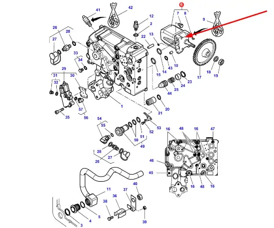 Slika Hydraulic pump 4302405M1