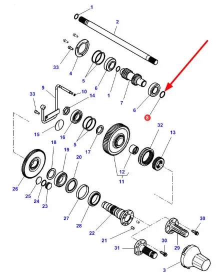 Slika Shaft expansion ring 4308364M2