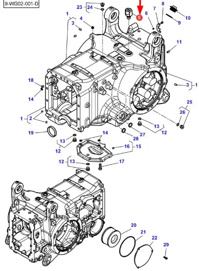 Slika Rear axle breather 4310019M1