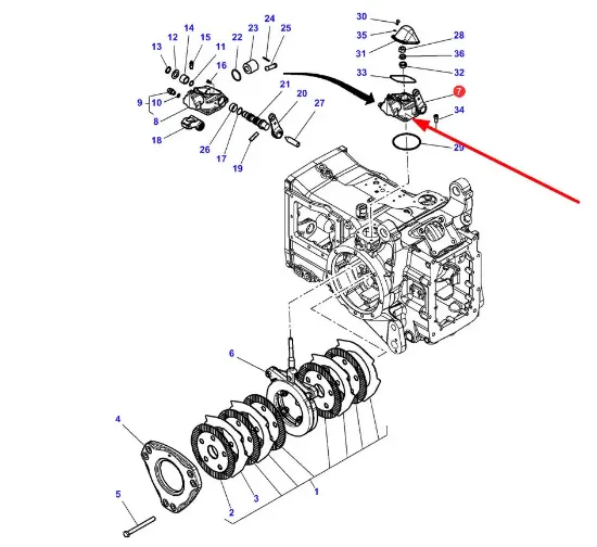 Slika Brake cylinder 4312219M94