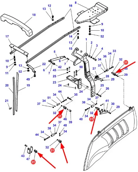 Slika Bonnet protection 4352281M1