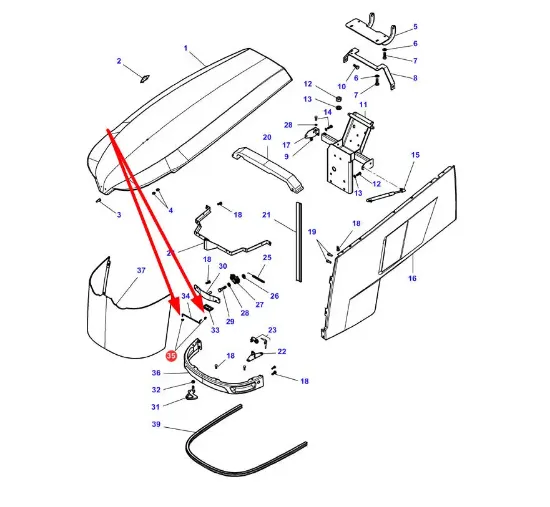 Slika Fixing clamp 4352473M1