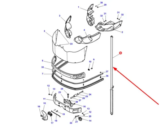 Slika Hood Closing Tape 4354465M2