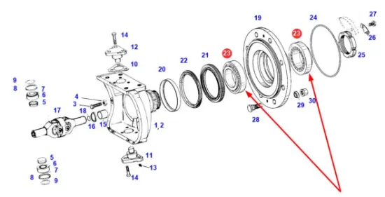 Slika Single row tapered roller bearing 1-CR