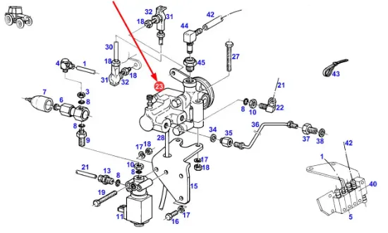 Slika Brake valve repair kit 4700150082