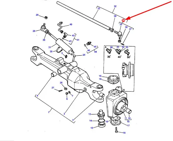 Slika Tie rod end M16/M24 495-34.0