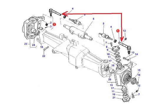 Slika Ball joint M18 x 1,5, M20 x 1,5 495-61.0