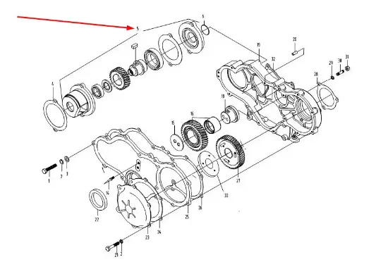 Slika Hydraulic pump gear set 4TE35A-01700