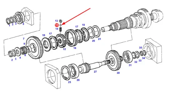 Slika Synchronizer ball 514100080450