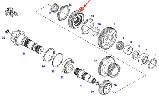 Slika Synchronizer ring 514100080810