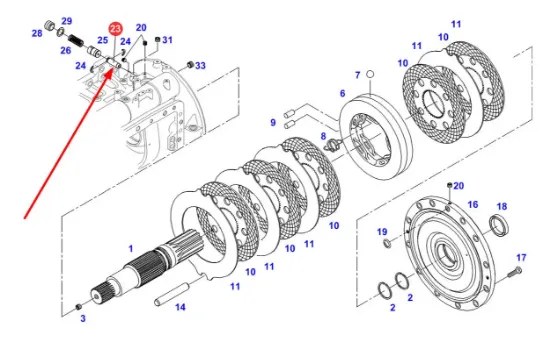 Slika Brake bushing 524101150140