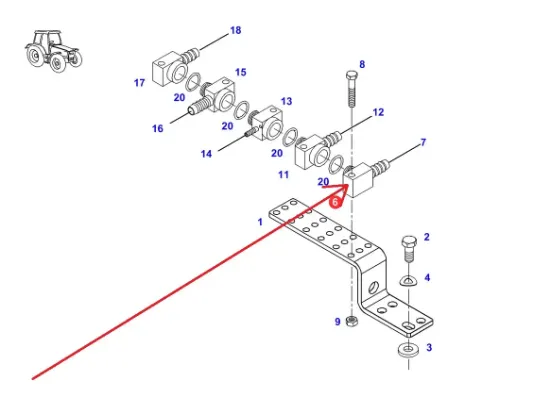 Slika Pneumatic system valve 524882020040