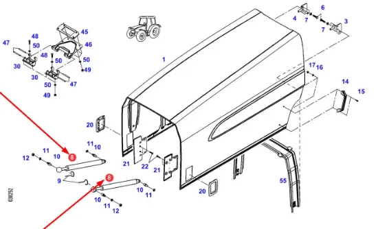 Slika Sparex 52879 Gas Actuator