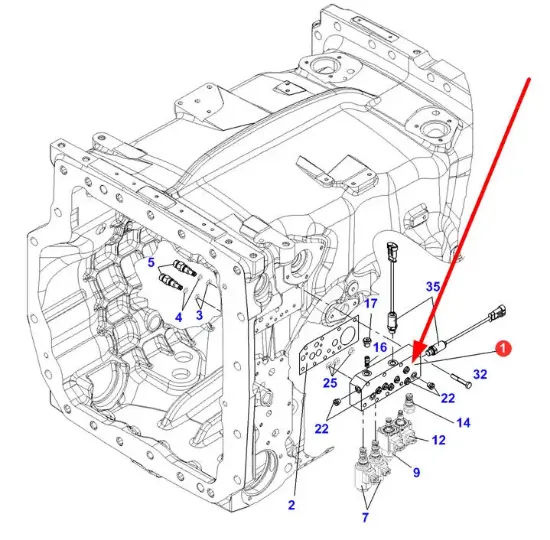 Slika Gearbox gasket 530101600032