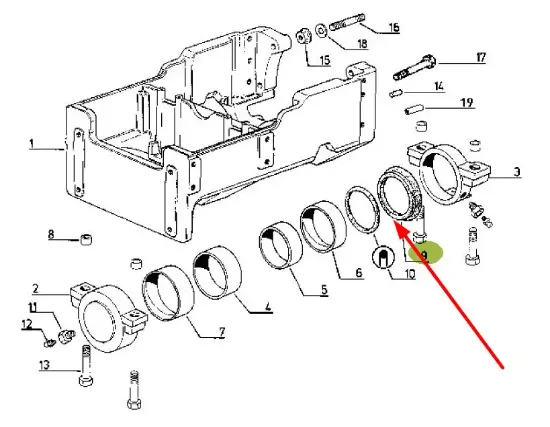 Slika Seal ring 6000103316