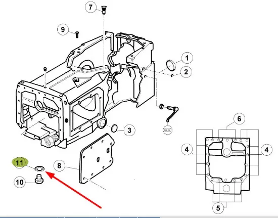 Slika Rear axle cap seal 6005018860