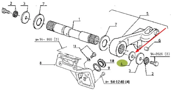 Slika Safety washer 6005019084