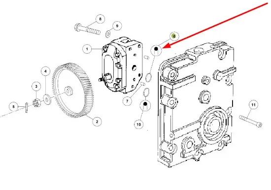 Slika Hydraulic pump o-ring 6005022045