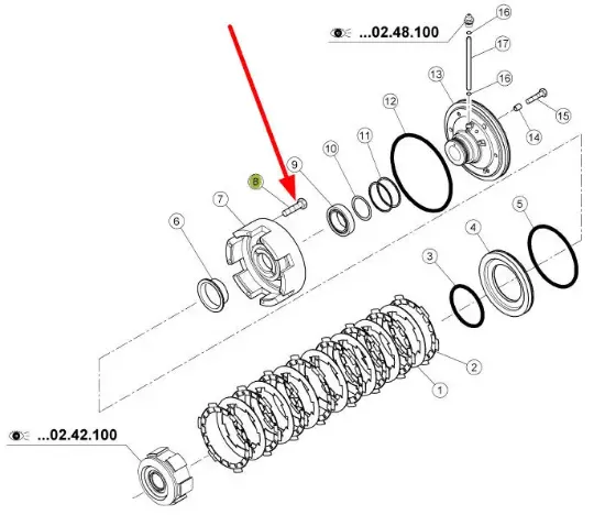 Slika Balance gear screw M12 x 1.75 6005026898