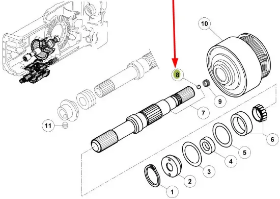 Slika Screw-in pin 6005027816