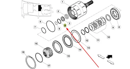 Slika Piston ring 6005030337