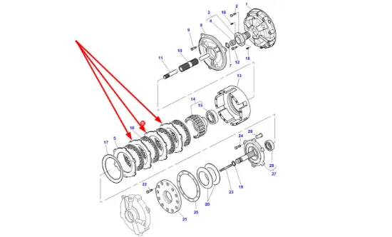 Slika Friction disc spacer 60209301