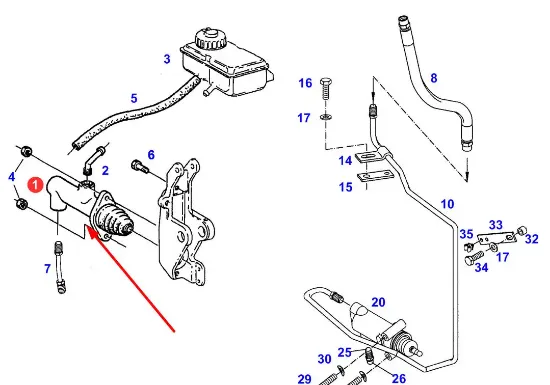 Slika Clutch pump 70806196