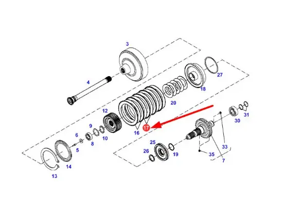 Slika Friction disc 119 x 177 x 2,5 716150220660