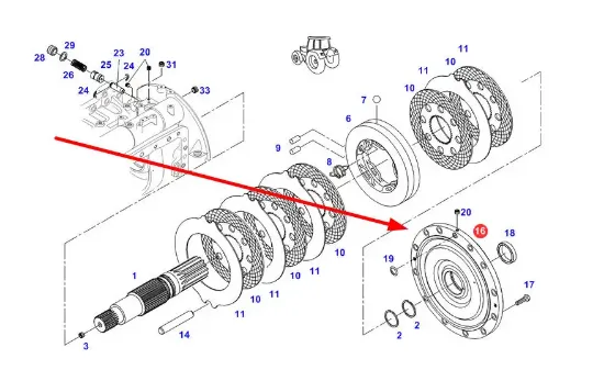 Slika Brake caliper 716151150060