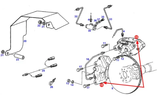 Slika Brake cylinder repair kit 71706058