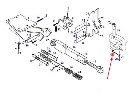 Slika Spring protection of the TUZ 71806156