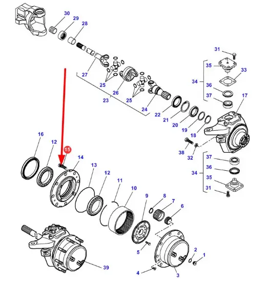 Slika Wheel bolt M18 x 60 7330605301