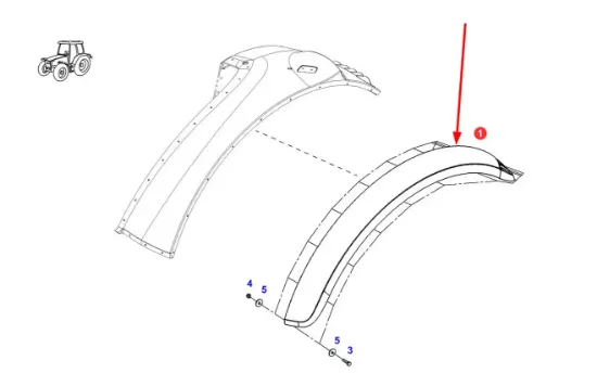 Slika Fender extension 737812602021