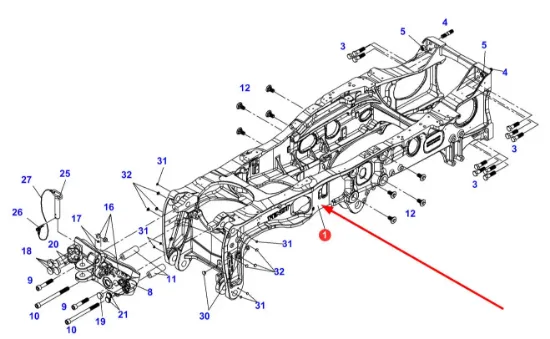 Slika Chassis support 737921030070