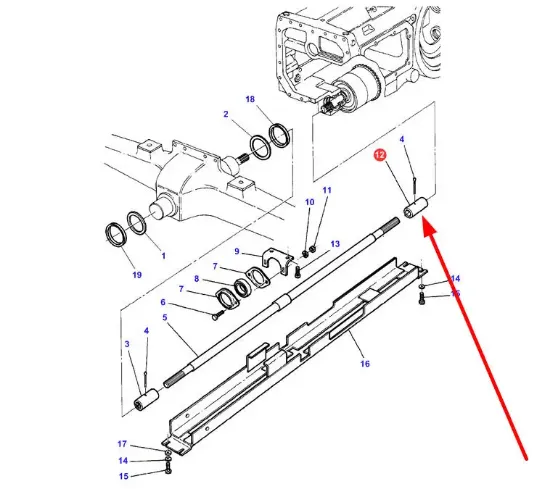 Slika Drive shaft connecting sleeve 74846