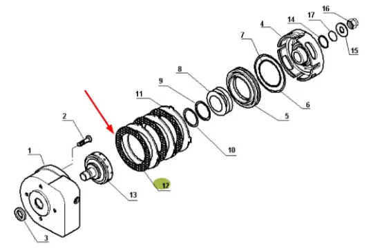 Slika Friction disc 7700037434