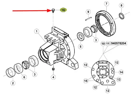 Slika Axle breather 7700047294