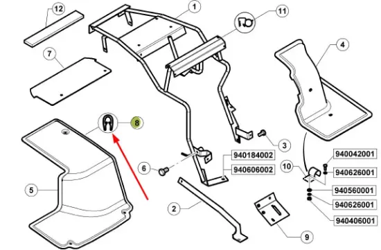 Slika Cover gasket 7700052084