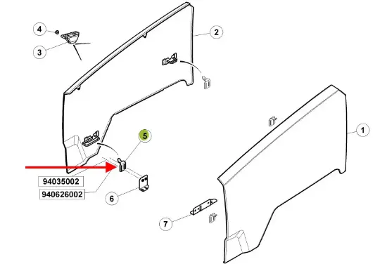 Slika Cover lock bolt 7700066371