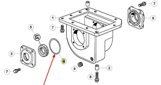 Slika Gearbox spacer 7700577283