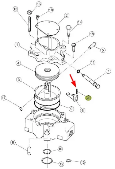 Slika Smooth spring pin 4 x 20 7703067069