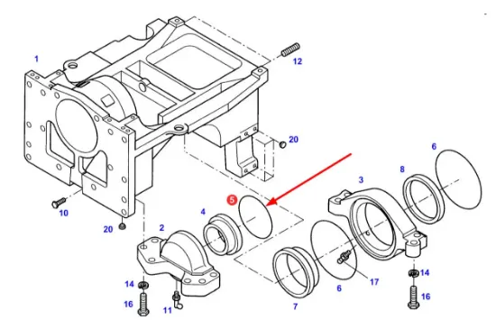 Slika Seal ring 816300010510